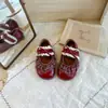 Zapatos de Princesa para Niñas 2026 Otoño Nuevos Mary Janes Retro Zapatos Individuales para Niños Moda de Principios de Otoño Suela Suave Zapatos de Cuero para Niñas