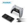 Base de carga original DOBE para consola de juegos PS5 Slim Pro DualSense de dos asientos