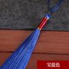 Borla de 25 cm borla traje antiguo Hanfu solapa a presión colgante de cintura abanico grande guqin colgante de espada colgante para la oreja venta al por mayor