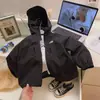 Chamarra con cierre estilo montaña para niños AINI, Top de otoño para niños, Nuevo estilo de primavera y otoño, Ropa moderna y genial para niños mayores