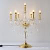 Luminária de Chão para Sala de Estar em Estilo Europeu Luxo Acessível Quarto Cabeceira Vela Abajur de Mesa Casa Estudo Restaurante Lâmpada de Mesa Decorativa LED