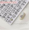 Ornamento de diamante para unhas, doce, refrigerante, mini broca pontiaguda, produto de alta qualidade, K9, diamante colorido pontiagudo de formato especial, tamanho pequeno, broca de unha de coração
