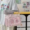 Bolso bandolera transparente de estilo japonés ins de alta apariencia, fresco y dulce, de colores caramelo, para niñas, ligero y elegante
