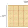 Papel de borde irregular con líneas de cuadrícula para la práctica de caligrafía con pincel, papel de caligrafía especial para principiantes, papel semi-crudo engrosado para caligrafía y pintura al por mayor