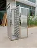Estante de Bandejas de Aluminio para Hornear Comercial, Estante de Almacenamiento de Bandejas de Pan Multicapa Cerrado, Carrito Estante para Hornear, Utensilios de Cocina