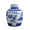 Jarra de Vino de Cerámica de Jingdezhen 10/20/30/50 Catties 50kg Azul y Blanco Antiguo Olla de Vino Sellada Jarra de Vino Jarra de Vino
