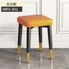 Bancos Caseros de Lujo Ligero Personalizados por el Fabricante, Bancos Cuadrados Apilables, Bancos Modernos para Mesa de Comedor en Casa, Tocadores para Dormitorio, Engrosados