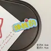 Grampo de Cabelo Divertido Criativo com Texto Letra Fofa Menina Estudante Franja Acessórios de Cabelo Grampo