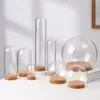 Tapa de Vidrio de Corcho Promocional Botella de los Deseos Versión Alta Figura de Caja Misteriosa Redonda Adorno de Escritorio de Dormitorio DIY