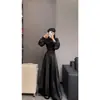 Sencillo, elegante, versátil, elegante, para ir al trabajo, Nueva Colección Primavera/Otoño 2026, estilo Hepburn, adelgazante, sentido del diseño, top de manga larga, moderno