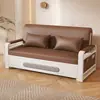 Sofá cama sencillo para dos personas, sofá cama retráctil multifuncional para salas de estar pequeñas, modelo nuevo de sofá cama individual para balcón