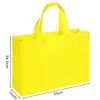 Bolsas Não Tecidas Prontas para Revenda, Bolsas Tote Não Tecidas Vermelhas Espessadas, Sacolas de Presente, Sacolas de Compras para Lojas de Roupas