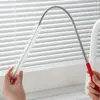 Limpiador de desagües telescópico extendido para tuberías, fregaderos de cocina, lavabos de baño y eliminación de cabello en desagües