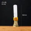 Pedra Lapidada de Cristal Natural Transfronteiriça Coluna de Cristal Árvore da Vida Sino Criativo Sino de Mão Adorno de Decoração de Adereço de Halloween