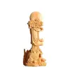 Ciprés de Acantilado Taihang, Adorno de Guanyin de Agua Goteante, Estatua de Buda Avalokiteshvara de Gran Compasión y Gran Sabiduría, Artesanía de Figura