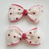Estilo Coreano Polo Lunares Lazo Accesorios de Joyería Semiterminados Accesorios de Horquilla de Cinta Estilo Hada Accesorios de Ropa Zapatos Accesorios de Prenda