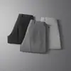 Pantalones Casuales para Hombre Primavera/Verano 2025 Pantalones de Traje Rectos Ajustados con Cintura Elástica, Estilo Delgado, Resistentes a las Arrugas, Pantalones de Vestir para Hombres Jóvenes