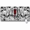 Venda quente transfronteiriça mouse pad de borracha natural tamanho grande resistente a manchas antiderrapante base de mesa de borracha mouse pad com transferência térmica atacado