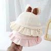 Touca de Bebê Outono e Inverno Novo Estilo Fofa Super Fofa Chapéu de Pescador para Bebê Mês de Vida Princesa Fashion Proteção Solar Chapéu de Sol Tendência