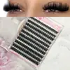 Popular juego de pegamento para comercio exterior 100 piezas, maquillaje de ojos de chica hot mestiza, rizado y fijación, ojos profundos y grandes, pestañas postizas transfronterizas