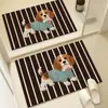Nuevas Alfombrillas de Piso de Barro Diatómico Estilo Lana de Animales Lindos, Alfombrillas de Piso para Baño, Antideslizantes, Absorbentes de Agua, Resistentes a la Suciedad, de Secado Rápido