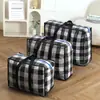 Bolsa Tecida Extra Grande Saco Espesso para Mudança e Embalagem Armazenamento À Prova de Umidade Portátil Bolsa Pele de Cobra Mala Resistente Sacos