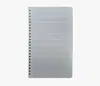 Papel de Recarga para Cuaderno de Hojas Sueltas 20 Agujeros Toma de Notas B5 Cuaderno en Blanco 26 Agujeros A5 Papel de Página Interior con Líneas Horizontales Venta al por Mayor