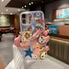 Funda de Teléfono Pulóver Divertida con Temática de Gatos para iPhone 17, Funda Protectora Transparente de Cobertura Total 16 Pro Anti-Caídas