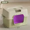 Bandeja de Areia para Gatos Anti-totalmente Fechada Desodorante Desodorante Banheiro para Gatos Extra-grande Bandeja de Areia Anti-respingo Banheiro para Gatos Extra-grande