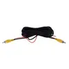 Cable de Video para Reversa de Coche Cable de Extensión AV Cámara de Coche con Control de Disparador Cable de Extensión RCA Acero Recubierto de Cobre