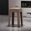 Bancos de Plástico para Uso Doméstico, Taburetes Cuadrados Engrosados y Apilables, Modernos y Simples, Resistentes y Duraderos, Taburetes para Mesa de Comedor, Sillas Altas de Repuesto