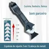 Raspador de cola de metal espalhador de cola artefato de corte de silicone raspador de cola removedor de cola ferramenta de costura multifuncional