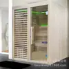 Cabaña de Sudoración para Exportación para Sudoración en Casa y Sudoración Importada Madera de Abeto de Hierro Estufa de Sauna de Onda de Luz Sauna de Vapor Húmedo para Todo el Cuerpo para Uso Doméstico