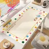 Tapete de Mesa Desenho Animado Fofo, Tapete de Mesa para Proteção Ocular de Estudante, Tapete de Mesa para Computador de Escritório, Toalha de Mesa Especial Impermeável para Estudo e Escrita