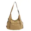 Bolso de Mano Casual de Nylon con Textura para Mujer, Moda de Nicho Versátil de Gran Capacidad para el Trabajo, Bolso de Hombro