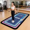 Corda de Pular Doméstica Mais Vendida Transfronteiriça Treinamento de Exercícios Tapete de Corda de Pular Silencioso Absorvente de Choque Tapete Antiderrapante Resistente ao Desgaste para Exercício Interno Yoga