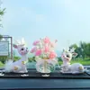 Nuevos Adornos para Coche de Moda Cuidadosamente Seleccionados: Decoraciones Creativas de Gama Alta para Coche para un Viaje Seguro, Adecuadas para Mujeres