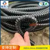 Plástico Negro de PVC Espiral Reforzado con Tendón Carpintería Lijadora Lijadora Colector de Polvo Alta Temperatura Resistente a Ácidos y Álcalis Manguera de Tendón Personalización