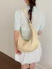 Bolsa de Axila Grande Capacidade da Moda Estilo Coreano para Mulheres 2026 Novo Modelo Simples Bolsa Macia de Bolinho Bolsa de Ombro Cruzada Casual