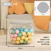 Cubo de Almacenamiento para Muñecas Personalizado Cubo de Almacenamiento para Muñecas de Peluche Niños Silla de Almacenamiento Transparente Multifuncional para Sentarse