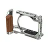 Adecuado para Nikon Zr Mango de Madera Aleación de Aluminio Jaula de Conejo para Cámara Nikon Jaula Completa Nikon Cámara Réflex Zr Caja de Expansión