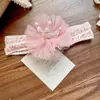 Faixa de Renda para Bebê Menina Acessórios de Cabelo Princesa Bebê e Criança Pequena Laço Flor Coroa de Flores Foto Primeiro Aniversário Chapéu para Recém-Nascido