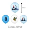 Decorações de Aniversário Temáticas Zootopia 2 da Amazon Coelhinho Policial Pratos de Papel Copos de Papel Bandeirolas Banners