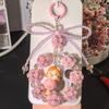 Colgante Auténtico Pop Mart Flor de Hortensia Decorativo Hecho a Mano para Bolso de Teléfono Colgante de Coche Cadena para Teléfono Correa