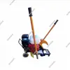 En stock pelo liso máquina cortadora de rieles de combustión interna conveniente y segura máquina cortadora de rieles de combustión interna máquina cortadora de rieles