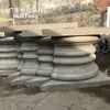 Fornecimento Direto da Fábrica Base de Coluna GRC Forma de Arco Camadas Simples Casa Autoconstruída Parte Inferior de Coluna Romana Peças de Cimento Pré-fabricadas