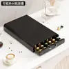 Caja organizadora de cajón para cápsulas de café Nespresso Fengyue, base metálica para cafetera, estante de almacenamiento, estante de almacenamiento de cápsulas