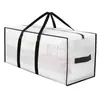 Suministro exclusivo transfronterizo de bolsas de almacenamiento grandes, gruesas, rosas, portátiles con cremallera para mudanzas y camping, adecuadas para empacar dormitorios, al por mayor