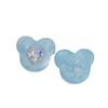 Resina de estilo coreano envolto doce brilhante diamante adorável cabeça de urso brincos gancho de cabelo cocar patch DIY acessórios de jóias