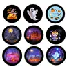 Lámpara de proyección con patrón de Halloween, lámpara de cielo estrellado, miniproyector USB, luz nocturna, lámpara de ambiente de cielo estrellado para dormitorio, transfronterizo